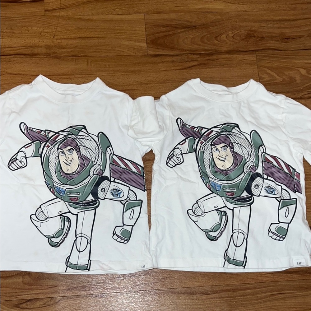 Buzz Lightyear Kids White T-Shirt